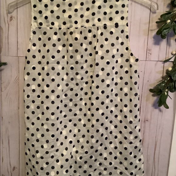 J Crew, women’s sleeveless top, black and cream, size 4 - Picture 4 of 7